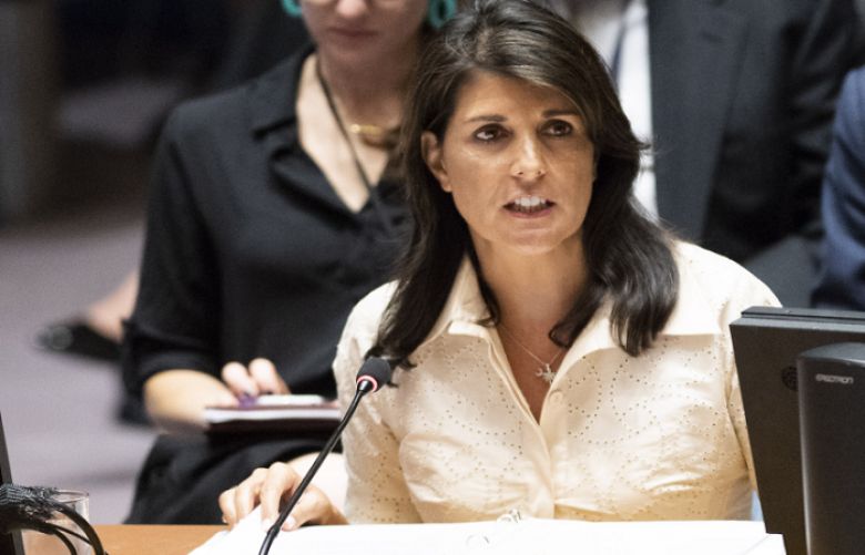 Nikki Haley resigns from role as US ambassador to UN