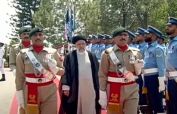 Formal welcome ceremony in honor of Iranian President held at PM House