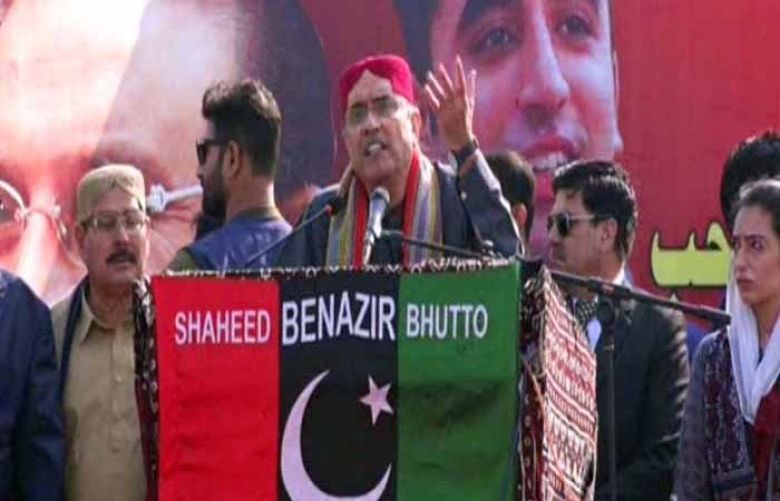 Pakistan Peoples Party president Asif Ali Zardari