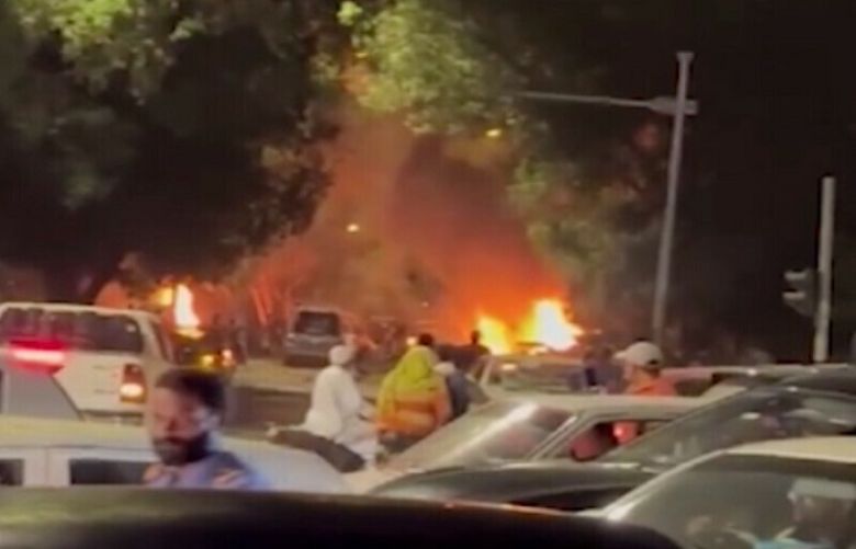 At least six injured in ‘huge explosion&#039; near Karachi airport