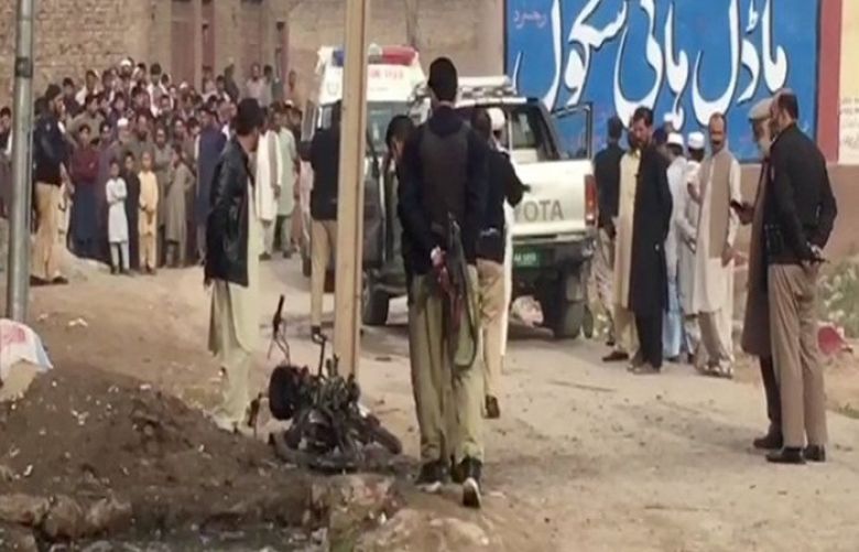 A blast on Ring Road in Peshawar 