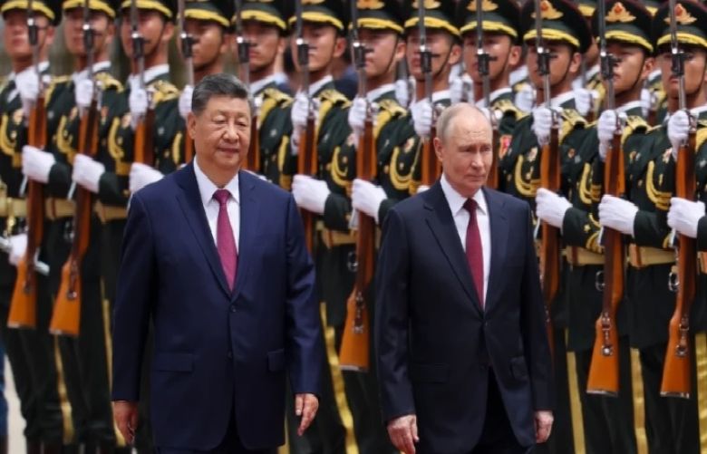 President Xi Jinping and Vladimir Putin
