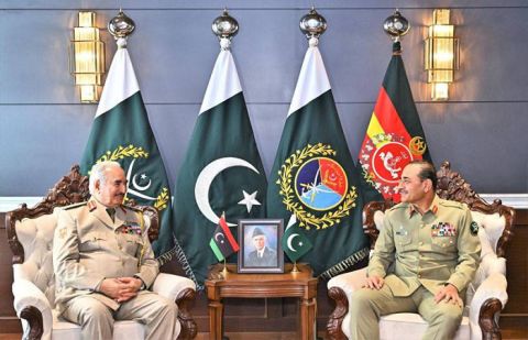 Libyan Commander-in-Chief calls on Field Marshal, discusses security dynamics