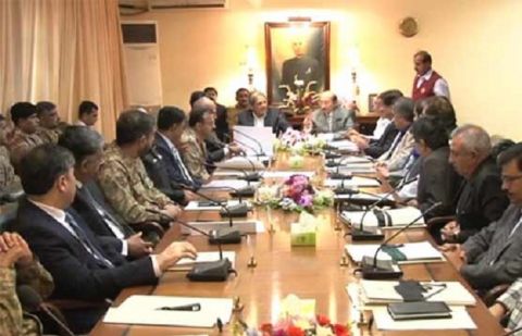 Sindh apex committee reviews law and order in Karachi