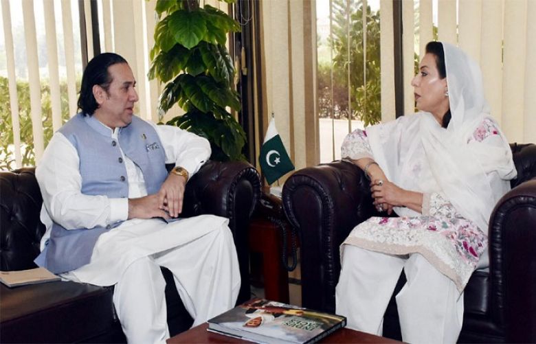 Governor GB, Dr. Fehmida Mirza discuss matters pertaining to sports, tourism
