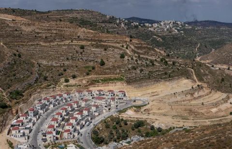 Illegal Israeli settlements in occupied West Bank