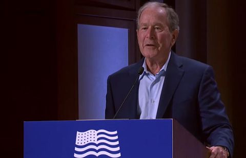 Ex-US president Bush 