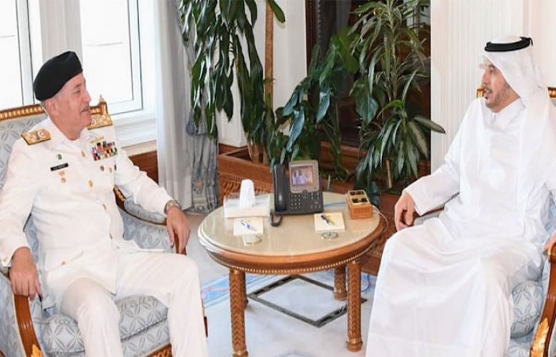 Naval Chief, Qatari PM agrees to promote maritime cooperation