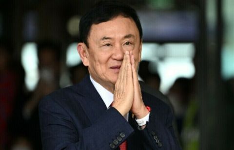 Jailed former Thai prime minister Thaksin Shinawatra