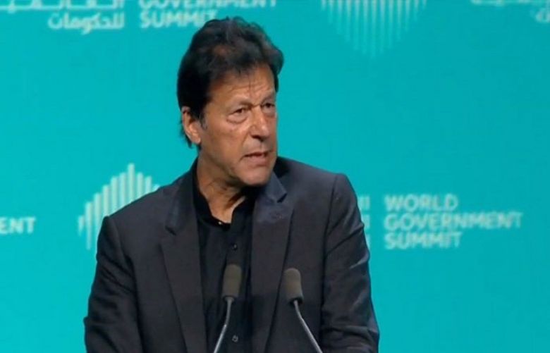 PM Imran khan addressing World Government Summit