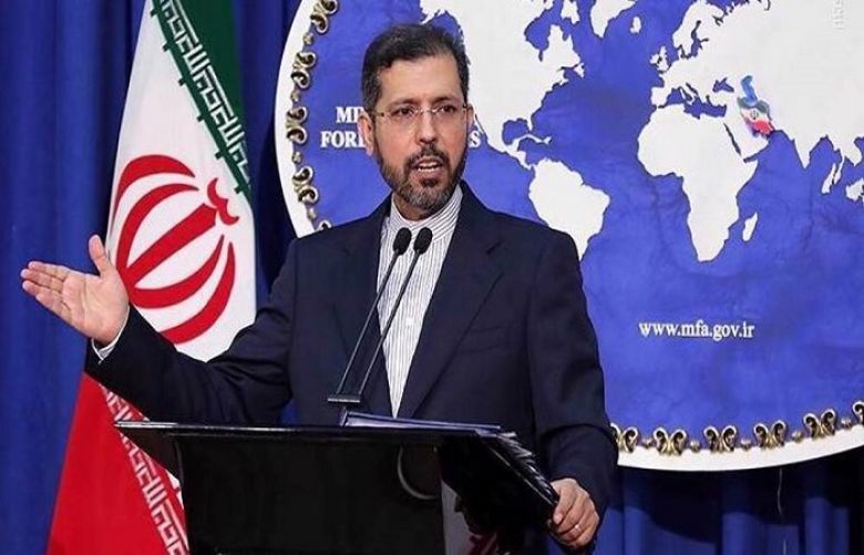 Foreign ministry spokesman Saeed Khatibzadeh