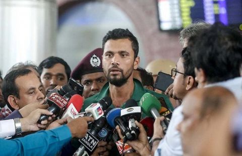 Bangladesh's Mashrafe takes blame for 'disappointing' World Cup
