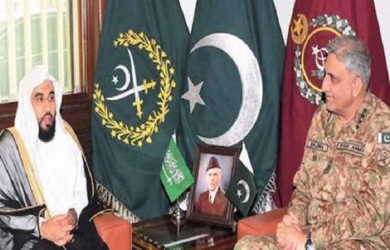 Imam-e-Kaaba Calls on Army Chief General Bajwa