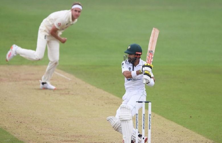 Pakistan were bowled out for 236 in their first innings