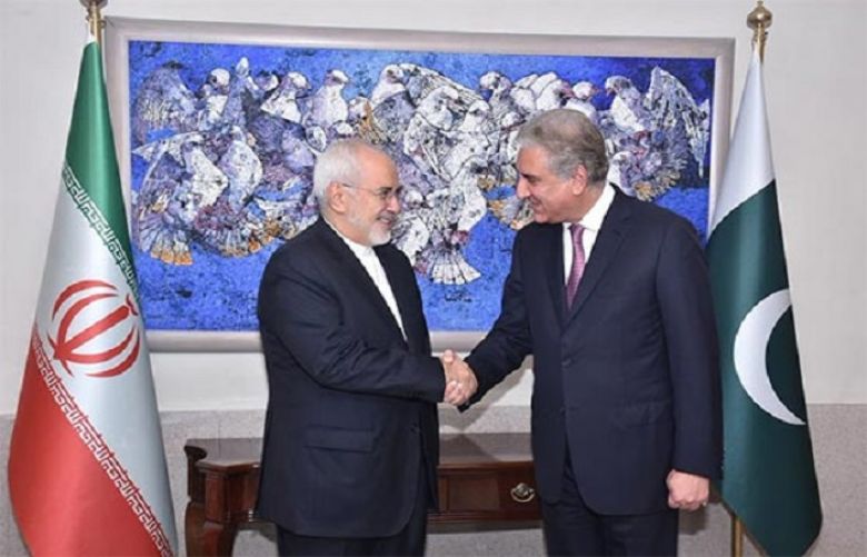  FM Qureshi, Iranian counterpart share border of peace, friendship