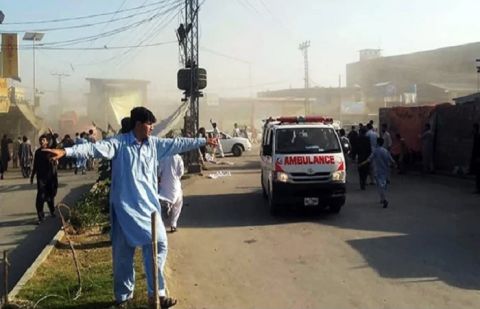 At least 2 killed in blast near Peshawar’s Board Bazaar