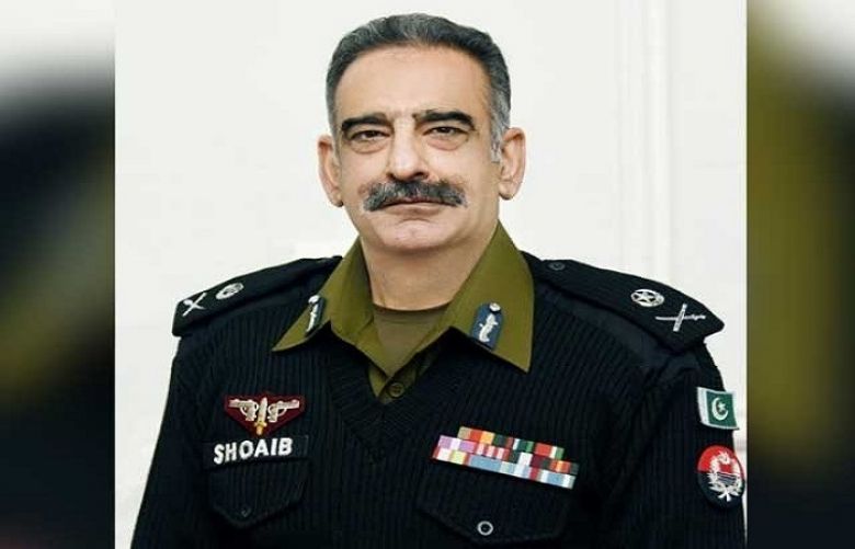 Inspector General IG of Punjab Shoaib Dastagir