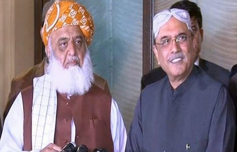 Asif Ali Zardari invites Fazlur Rehman to attend Larkana public gathering
