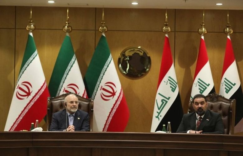 Speaker Ghalibaf meets with Iraqi counterpart in Baghdad