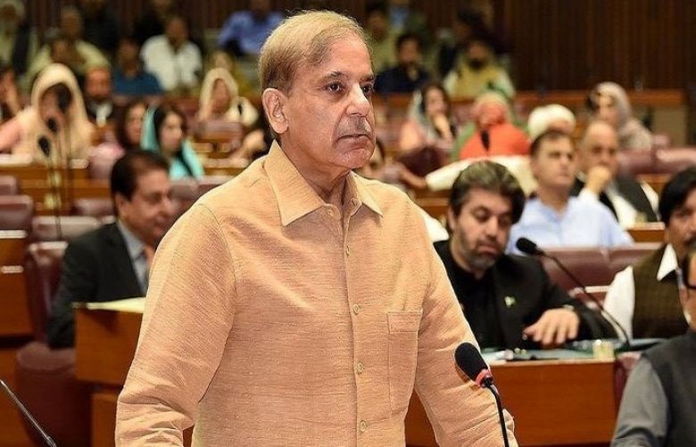 Leader of the Opposition in the National Assembly Shehbaz Sharif