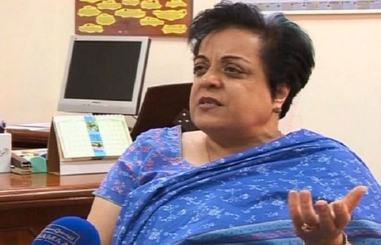  Federal Minister for Human Rights Dr Shireen Mazari 
