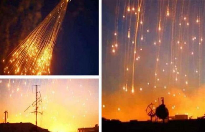 US warplanes drop phosphorous bombs on Syria: Russia