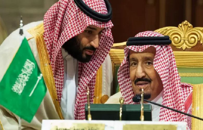 Saudi King Shah Salman and Saudi Crown Prince Mohammed bin Salman