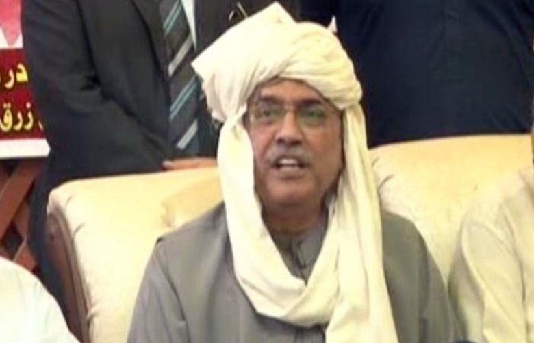 Former president Asif Ali Zardari