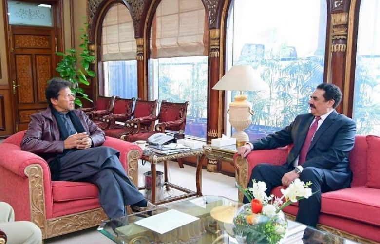 Commander in Chief of Islamic Military Alliance calls on PM Imran