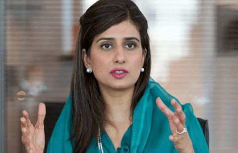 Minister of State for Foreign Affairs Hina Rabbani Khar