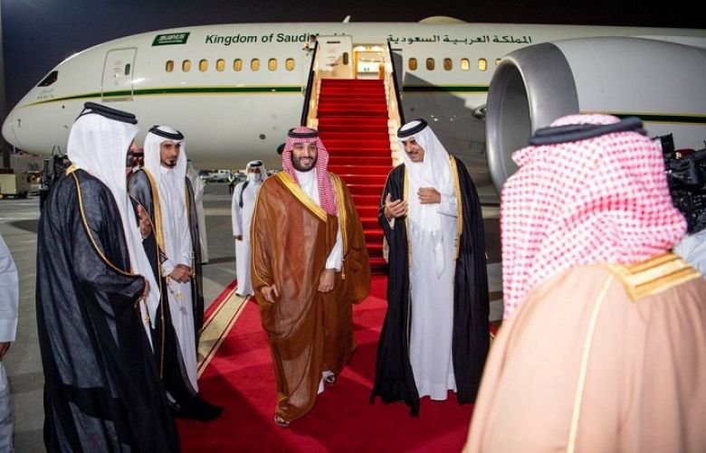 Saudi crown prince arrives in Qatar