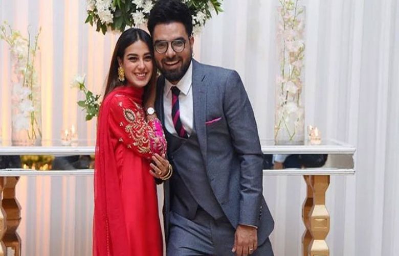 Yasir Hussain has left fans amused with his candid and humorous take on working alongside his wife