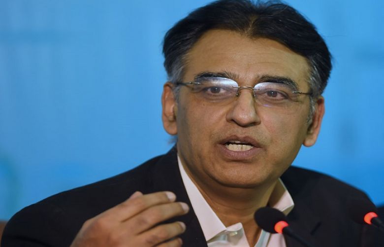 Federal Minister for Planning, Development and Special Initiatives Asad Umar