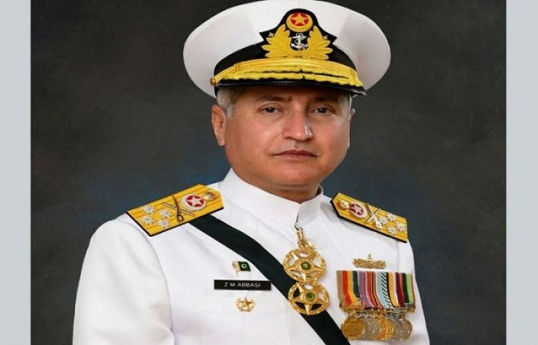 Chief of Naval Staff Admiral Zafar Mahmood Abbasi