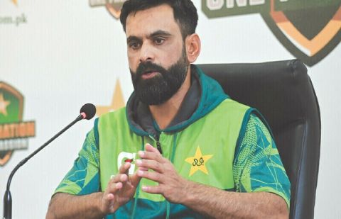 Pakistan Cricket team's Director Mohammad Hafeez