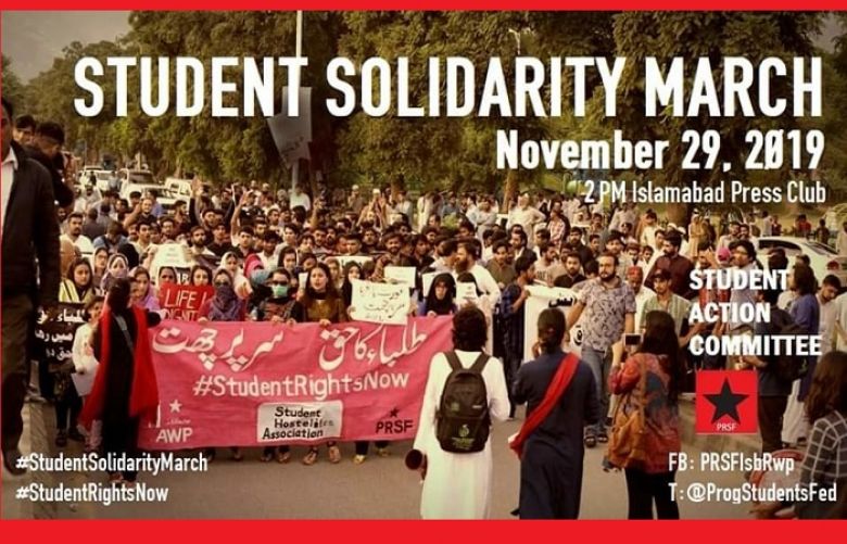 A Student Solidarity March has been called on November 29
