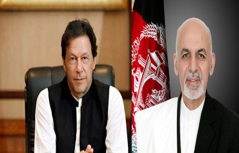 Prime Minister Imran Khan held a telephonic conversation with President Ashraf Ghani