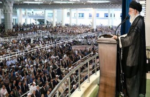 Ayatollah Khamenei led Friday prayers