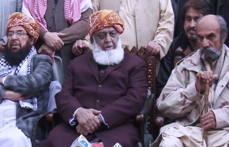 Jamiat Ulema-i-Islam-Fazl (JUI-F) chief Maulana Fazlur Rehman
