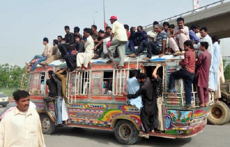CNG’s price hike results in sparse public transport in Karachi