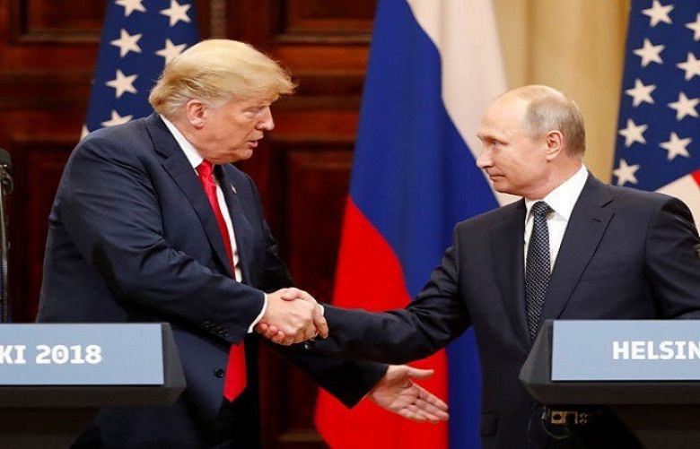 President Donald Trump and Vladimir Putin