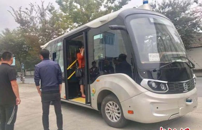China&#039;s first 5G automatic micro bus to be launched on Oct 20