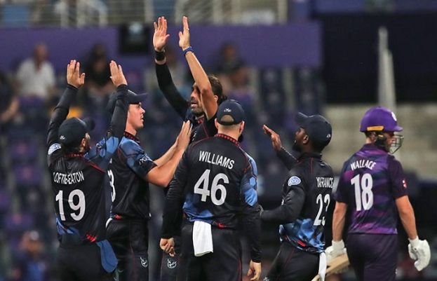 Namibia register four-wicket win against Scotland