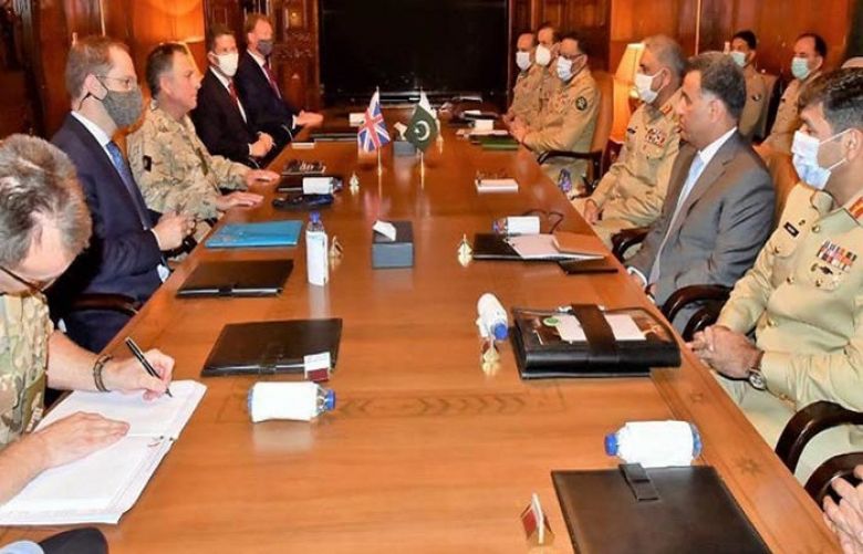 Pakistan Army chief General Qamar Javed Bajwa met Switzerland Ambassador to Pakistan and Afghanistan,