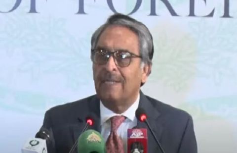 Caretaker Foreign Minister Jalil Abbasi Jillani