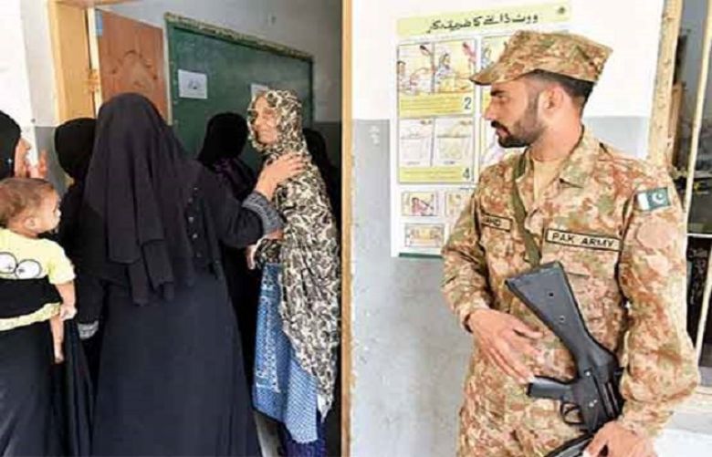 Army takes control of security during by-elections