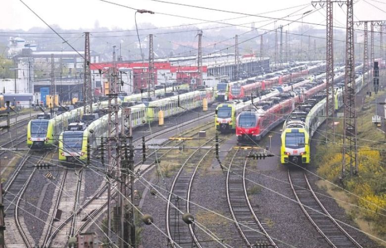 Strikes cripple Germany’s rail network, airports