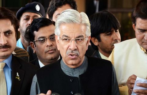 Federal Minister of Water and Power Khawaja Muhammad Asif