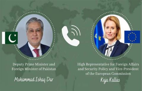 Deputy Prime Minister Ishaq Dar held a telephonic conversation with Kaye Kielse last night