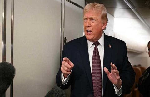 US President Donald Trump